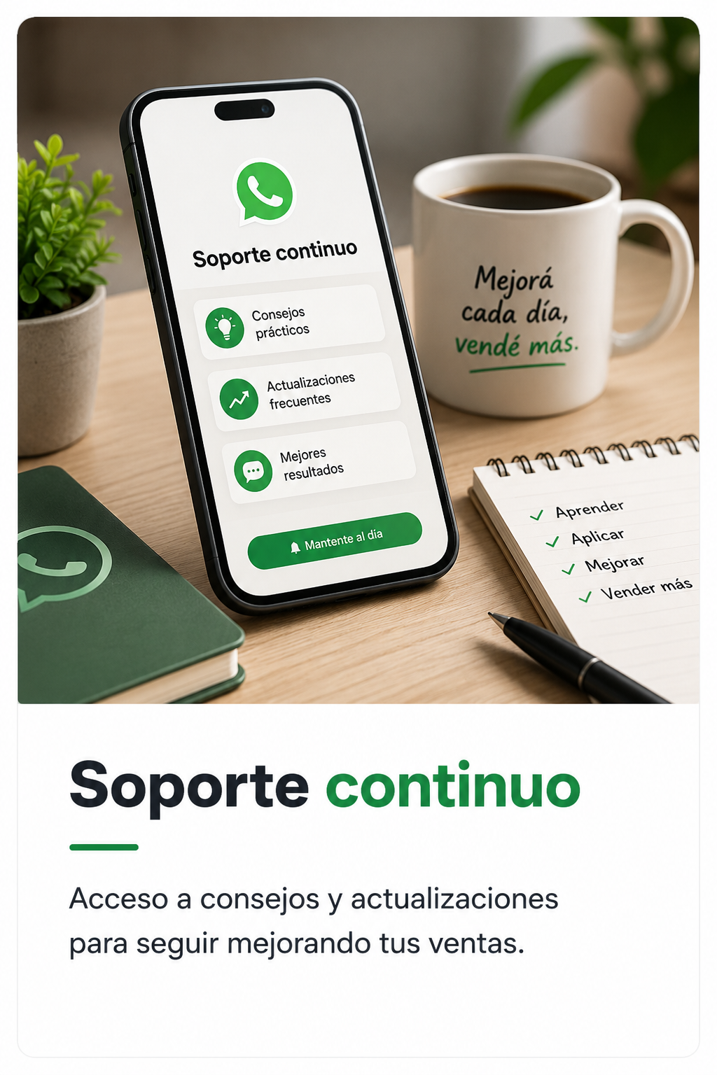 100 cierres de WhatsApp